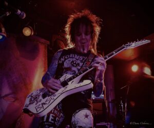 Jay Pepper of Tigertailz