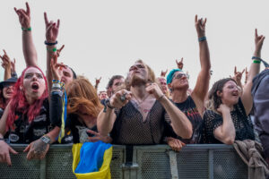 Fans at Nova Rock Festival 2023