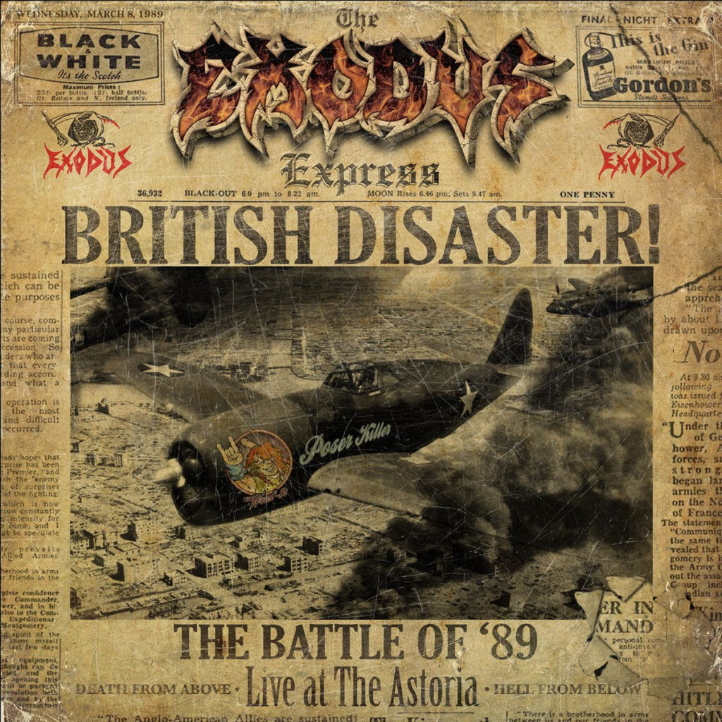 EXODUS live album cover
