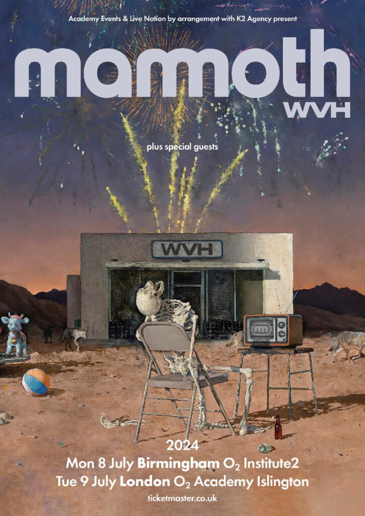 Mammoth WVH tour poster