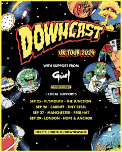downcast tour poster